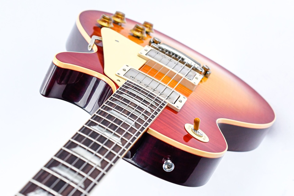 Gibson 1959 Les Paul Standard Reissue VOS Washed Cherry Sunburst-11.jpg