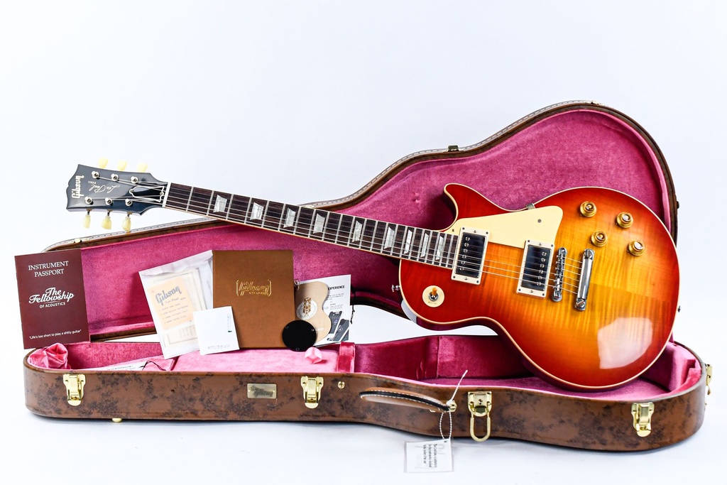 Gibson 1959 Les Paul Standard Reissue VOS Washed Cherry Sunburst-1.jpg