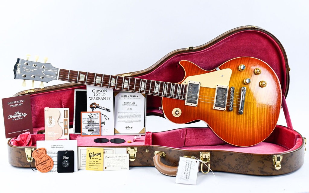 [02152] Gibson Custom 1960 Les Paul Standard Orange Lemon Fade Ultra Light Aged 2022-1.jpg