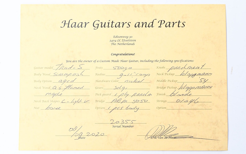 [20355] Haar Trad S Swamp Ash Flamed Maple Neck Blonde 2020-2.jpg