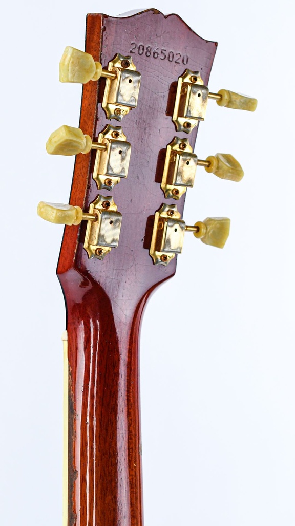 Gibson 1960 Hummingbird Heavy Aged Washed Cherry Sunburst-5.jpg