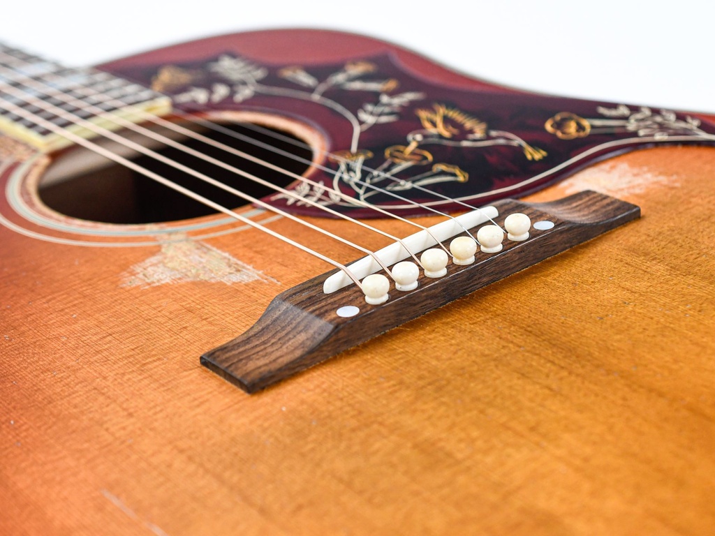 Gibson 1960 Hummingbird Heavy Aged Washed Cherry Sunburst-10.jpg