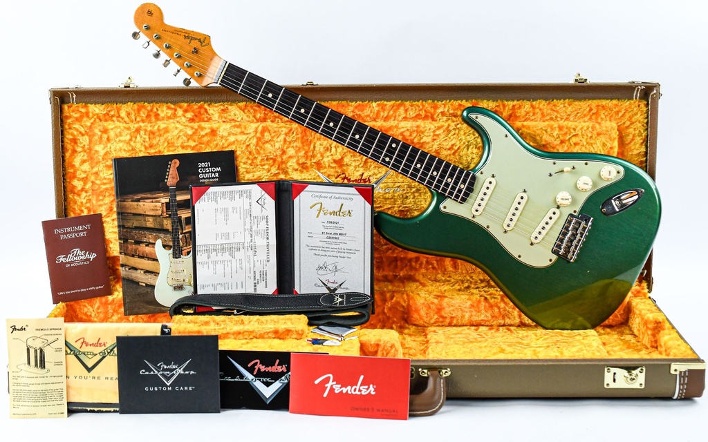 [CZ551803] Fender 61 Stratocaster Masterbuilt Vincent van Trigt Sherwood Green 2021-1.jpg