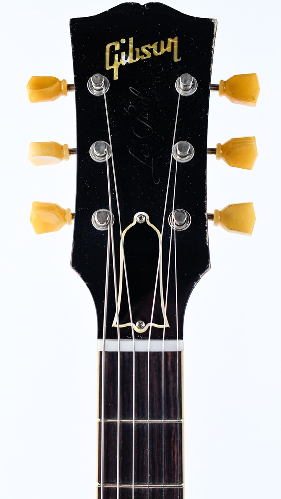 Gibson 56 Les Paul Standard All Gold w-British Racing Stripes Murphy Lab Heavy Aged NH Custom #65240-4.jpg
