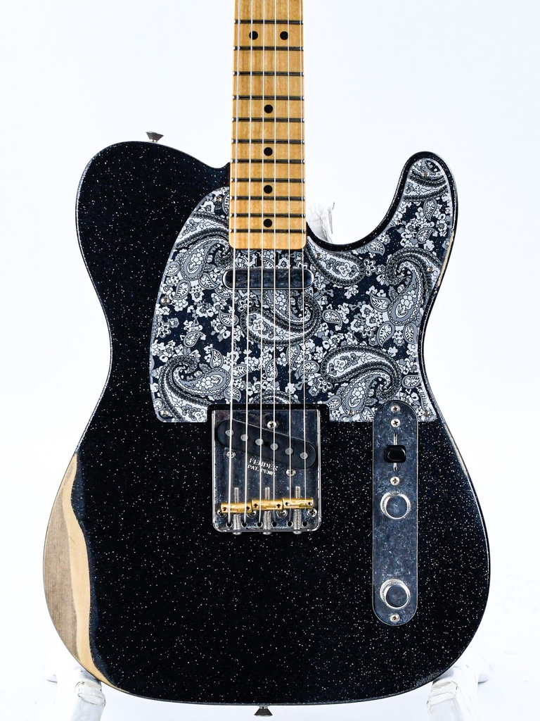 [0145902398] Fender Brad Paisley Road Worn Telecaster Black Sparkle-3.jpg