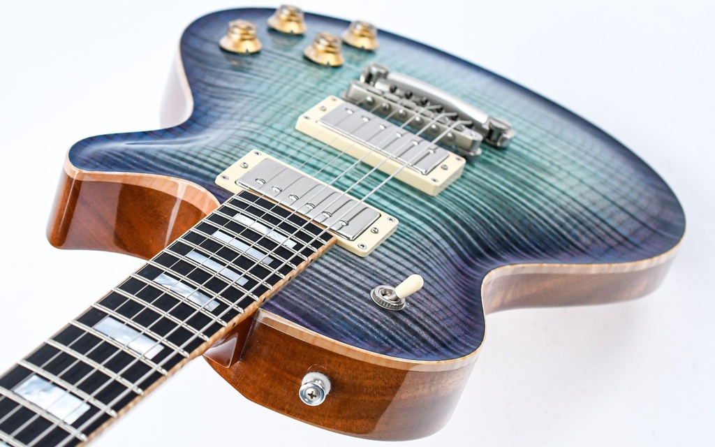 Patrick James Eggle Macon Carved Top Singlecut Island Blue Burst 2018-9.jpg