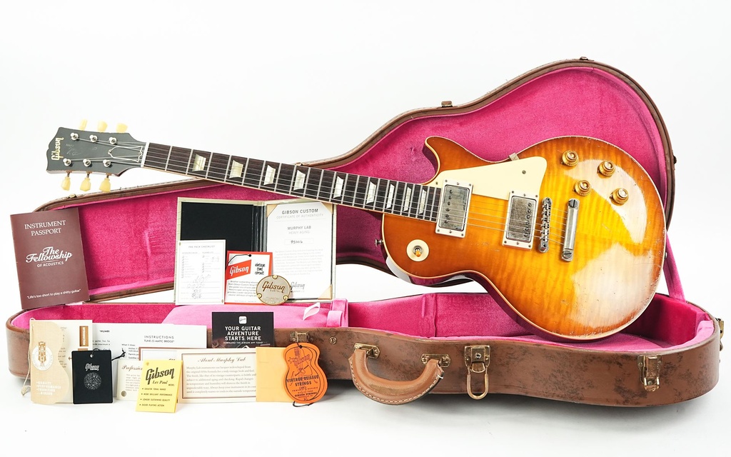 Gibson 1959 Les Paul Standard Reissue Heavy Aged Golden Poppy Burst 2024-1.jpg