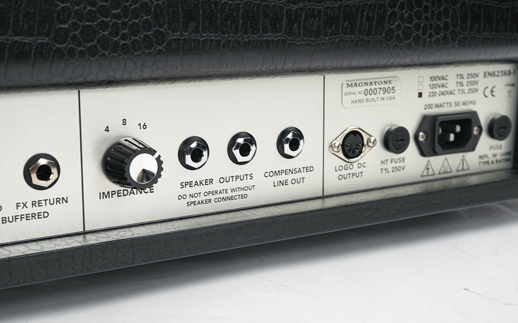 Magnatone Slash 100 Watt Head Black Croc-10.jpg