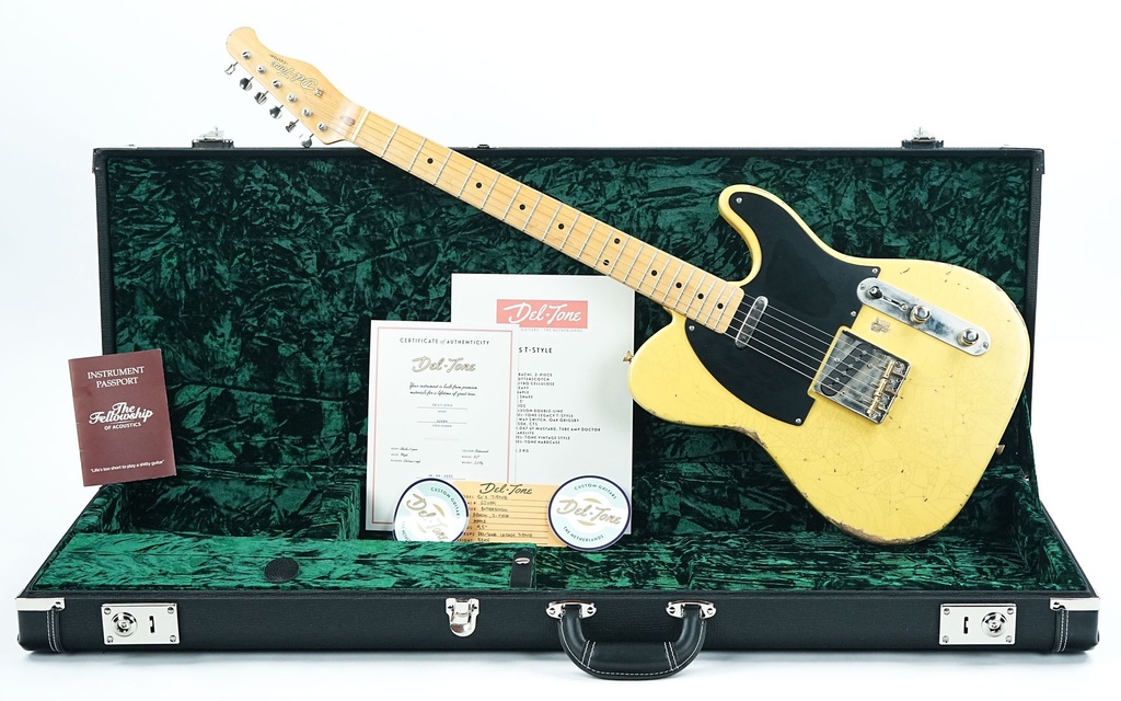 Del Tone 50s T Style Butterscotch Abachi Heavy Aged-1.jpg