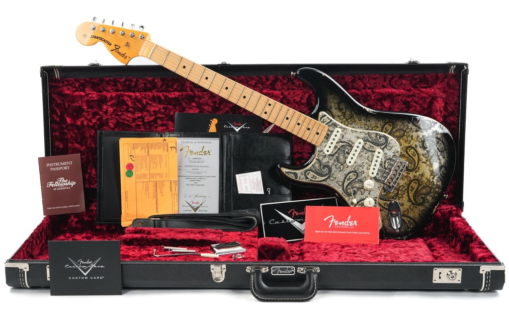[CZ540237] Fender 68 Stratocaster Custom Shop Ltd Black Paisley Relic Lefty 2019-1.jpg