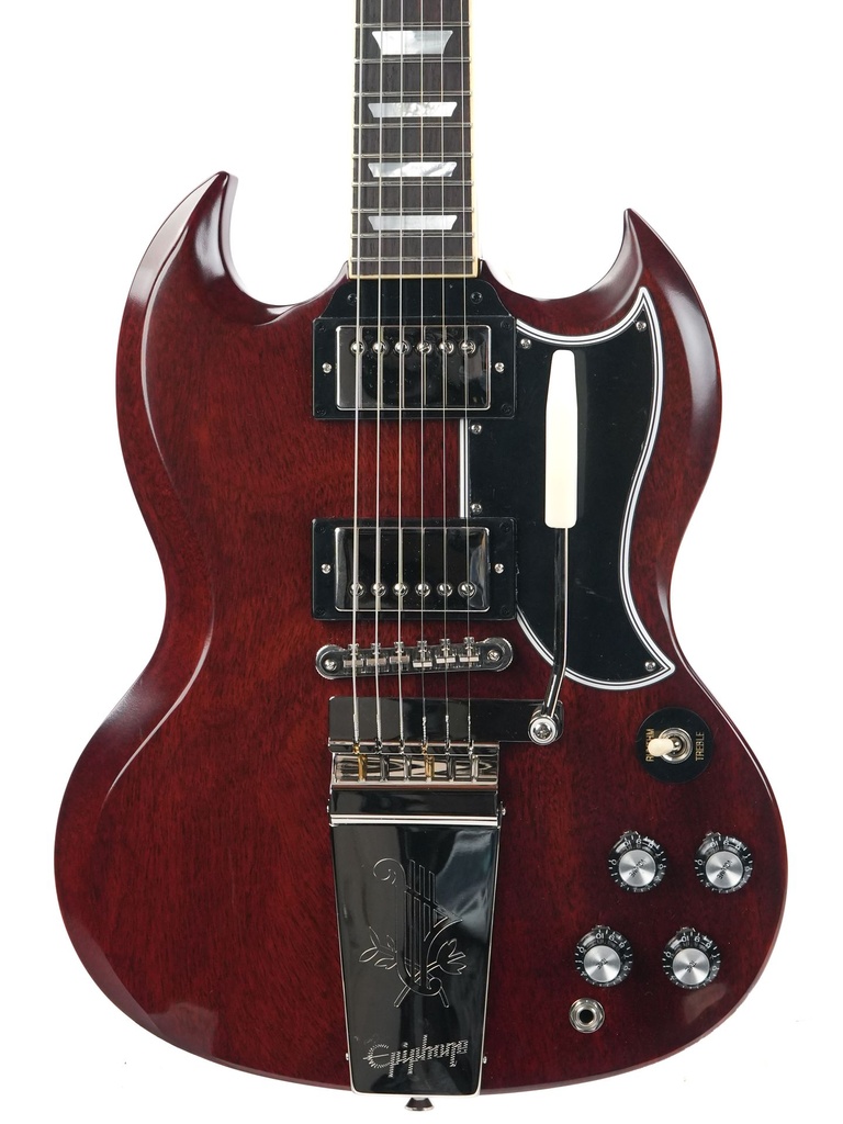 Epiphone 1964 SG Standard with Maestro Vibrola Reissue Cherry Red-3.jpg