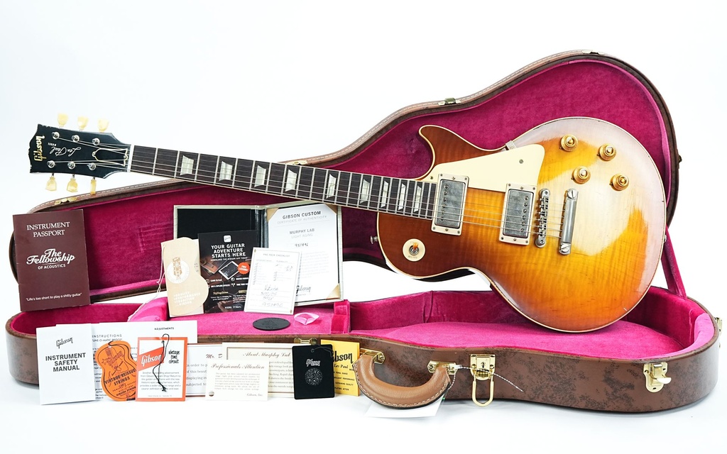 [LPR59LARYTNH1] Gibson Custom Les Paul 1959 Standard Royal Teaburst Light Aged-1.jpg