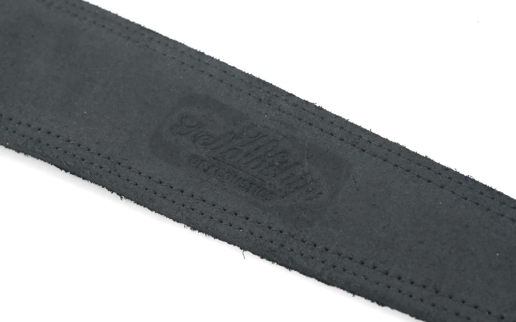 Liam's Leather Soft Guitar Strap Brown-3.jpg