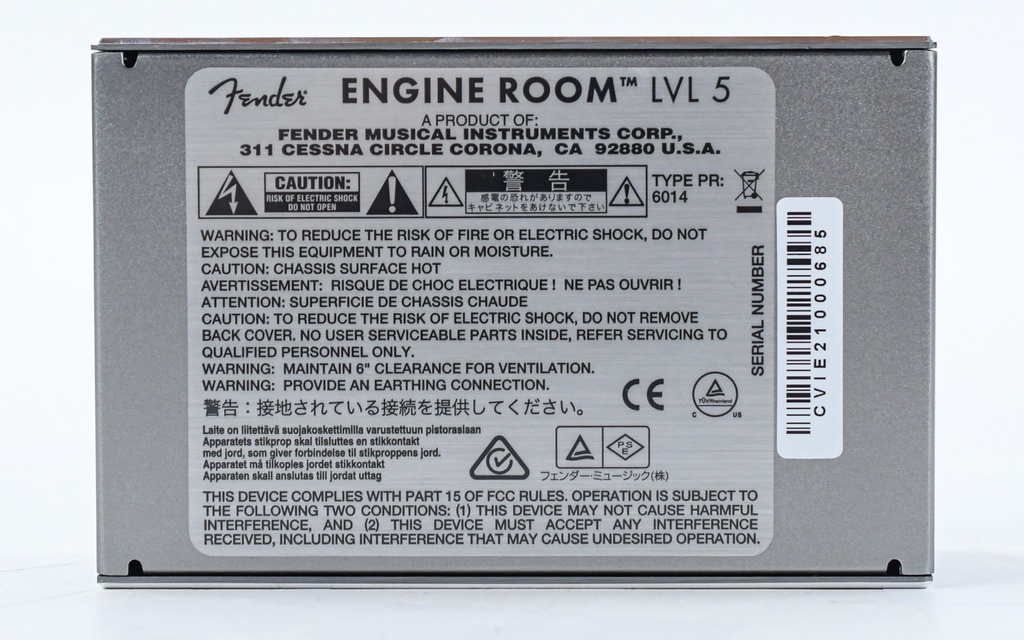 Fender Engine room LVL5 Power supply – Guitar Paradise