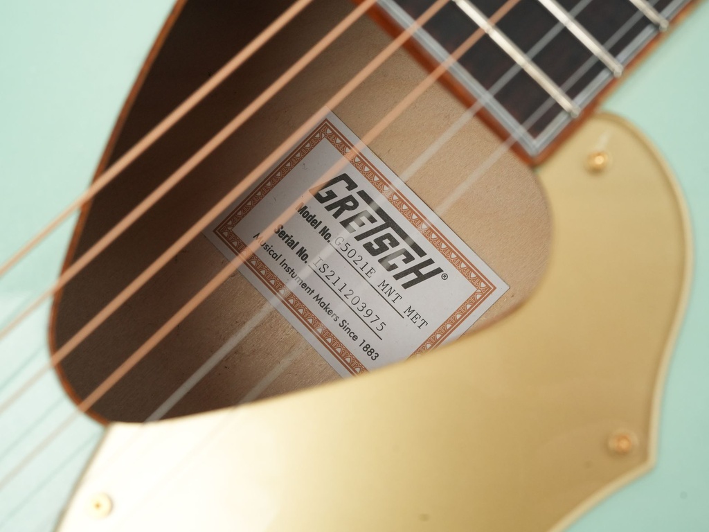 Gretsch G5012E Rancher Penguin Parlor mint green 2022-11.jpg