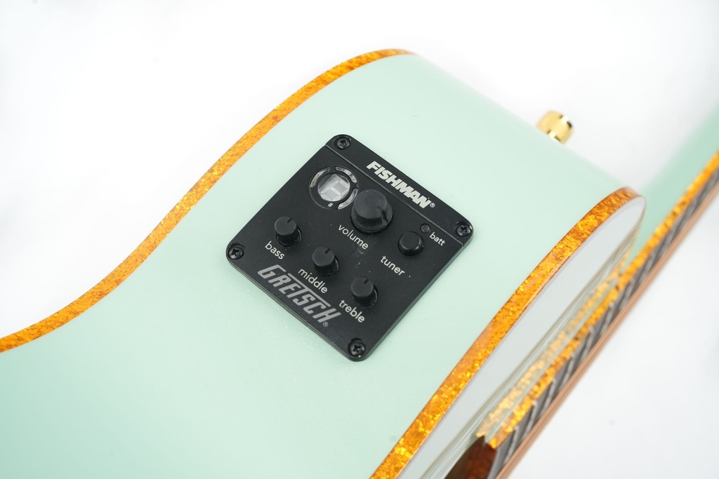 Gretsch G5012E Rancher Penguin Parlor mint green 2022-12.jpg