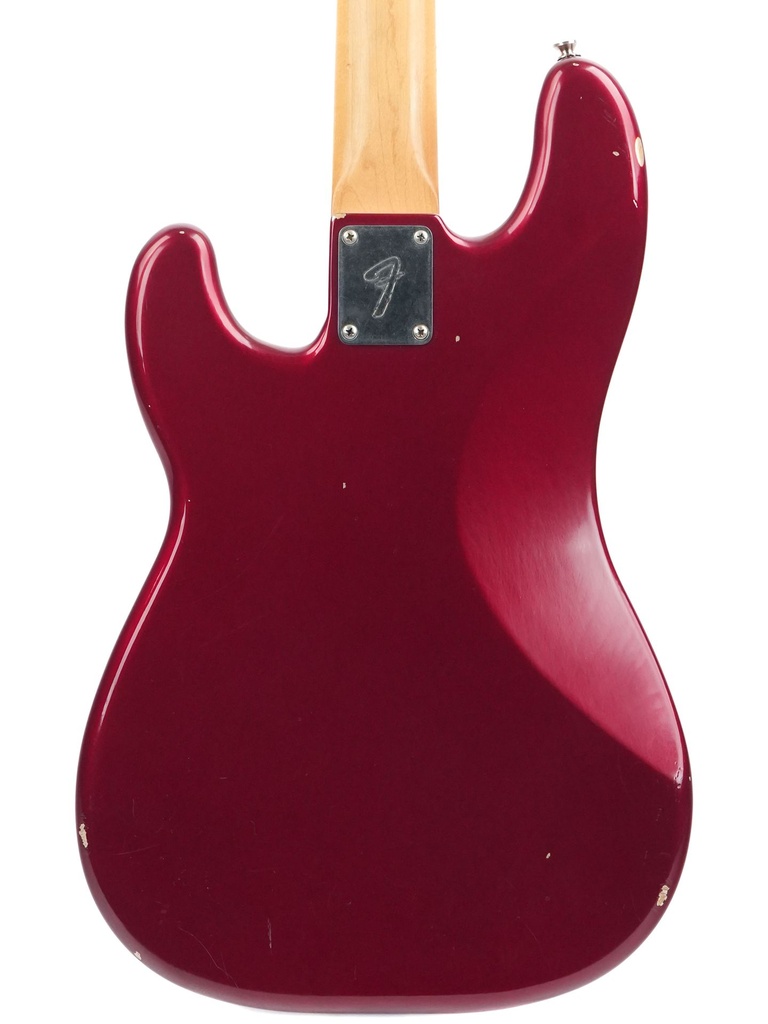 Fender Nate Mendel Precision Bass Candy Apple Red Light Aged 2016-7.jpg