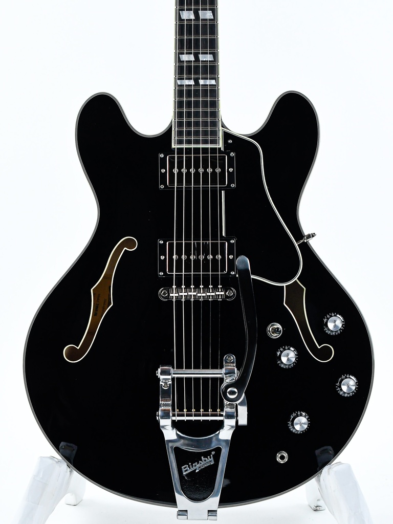 Eastman T486B Bigsby Black Custom