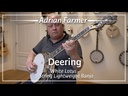 Deering White Lotus 5-String Lightweight Banjo