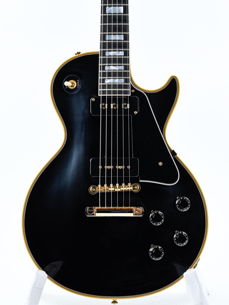 Gibson 1954 Les Paul Custom Staple Pickup Reissue VOS Ebony-3.jpg