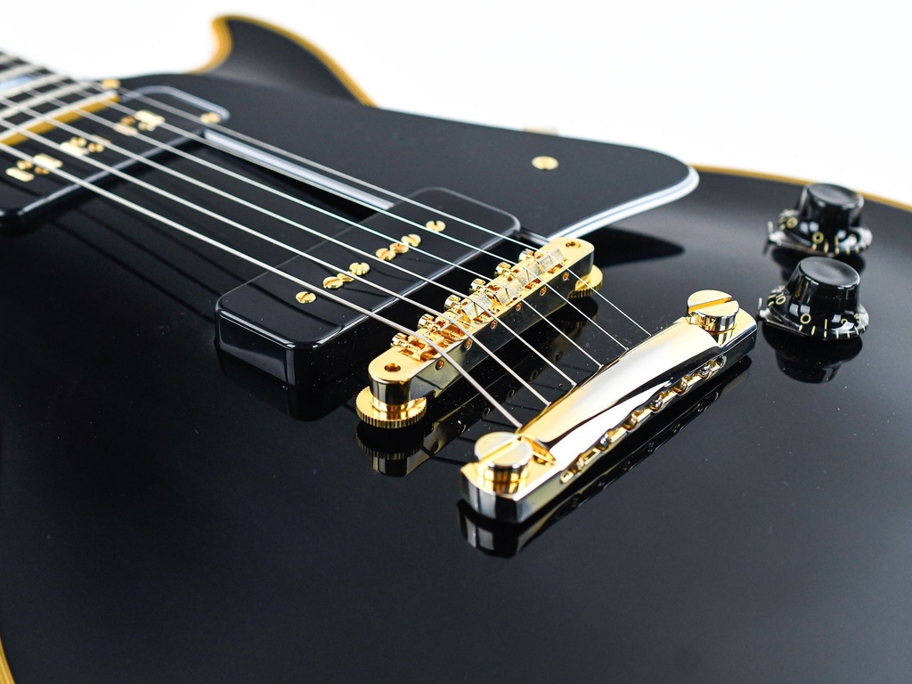 Gibson 1954 Les Paul Custom Staple Pickup Reissue VOS Ebony-10.jpg