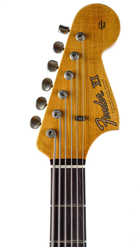 Fender Custom Shop B2 Bass VI Journeyman Aged Sherwood Green Metallic-5.jpg