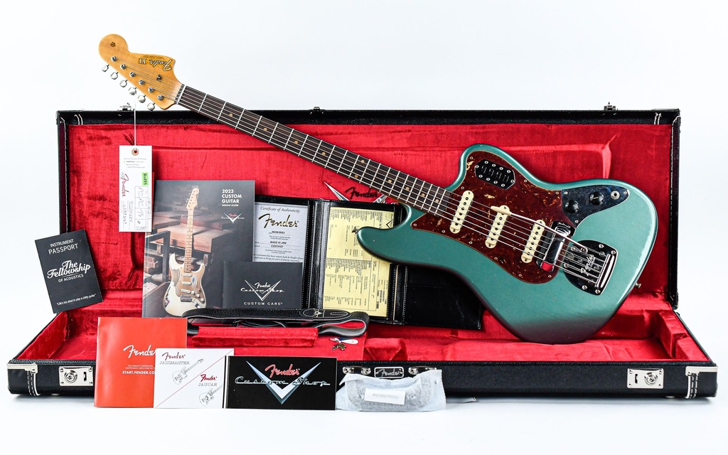 Fender Custom Shop B2 Bass VI Journeyman Aged Sherwood Green Metallic.jpg