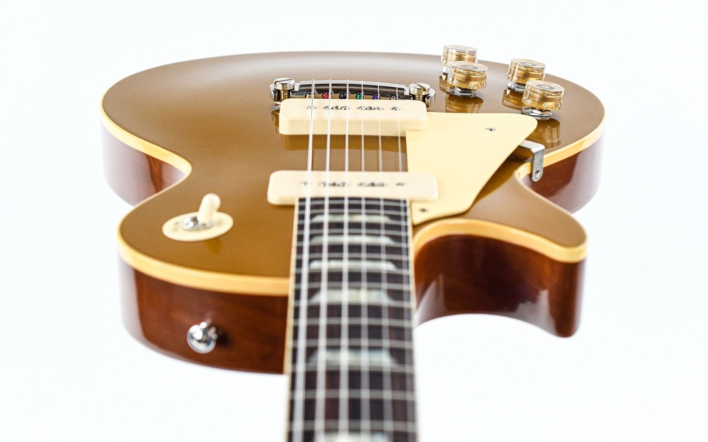 Gibson Custom 1954 Les Paul Reissue VOS Lefty Antique Gold-12.jpg