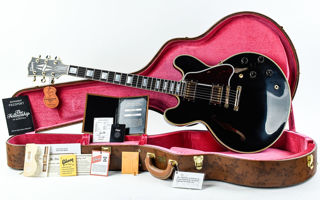 Gibson 1959 ES355 Reissue Stop Bar VOS Ebony #A930107-1.jpg
