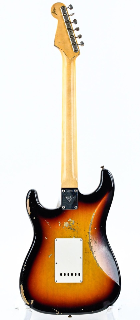 Fender Custom 63 Stratocaster Masterbuilt Andy Hicks Relic 3 Tone Sunburst-8.jpg
