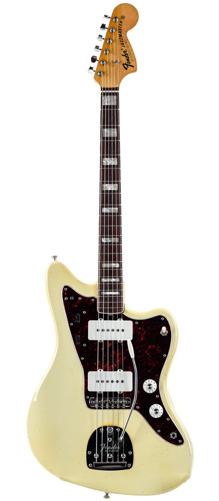 Fender Jazzmaster Custom Color Olympic White 1973