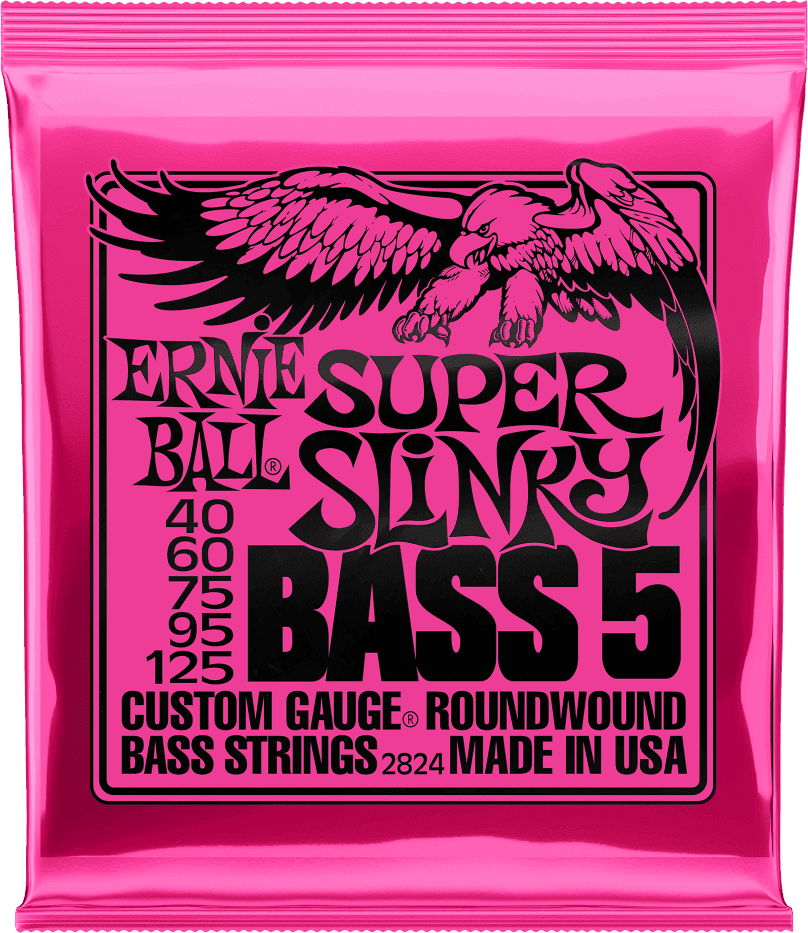 Ernie Ball 2824 Super Slinky Bass 5 - 40-125