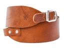 Liam's Wide Leather Guitar Strap Cognac