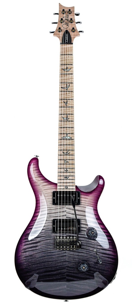 PRS Wood Library Custom 24 10 Top Purple Charcoal Fade 2021