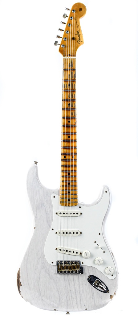 Fender Custom Shop 1955 Stratocaster White Blonde Relic