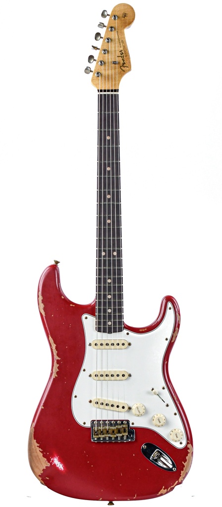 Fender Custom Shop 1963 Stratocaster Dakota Red Heavy Relic