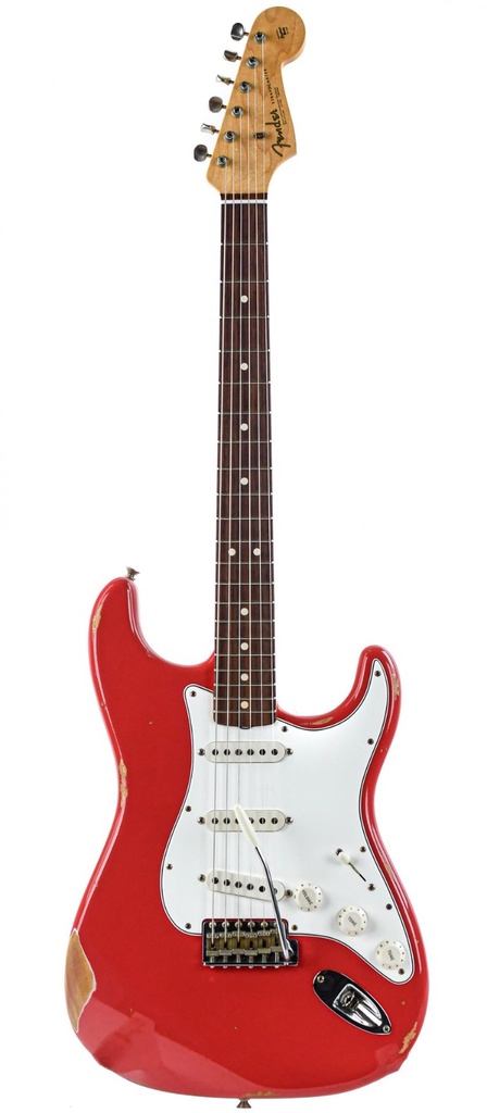 Fender Custom Shop 63 Stratocaster Fiesta Red Relic 2022