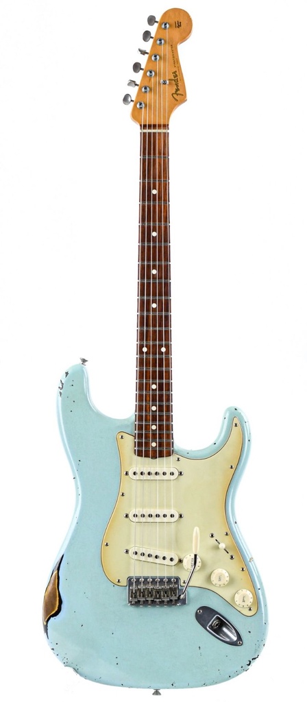 Fender Stratocaster Partscaster Sonic Blue 2016
