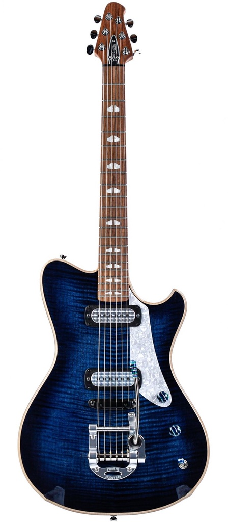 Powers Electric A Type Select Maple Twilight Blue