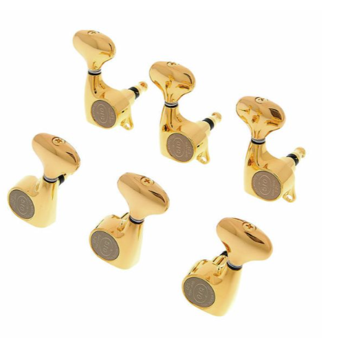 Gotoh SGL510Z Tuners 1:21 Ratio Antique Gold