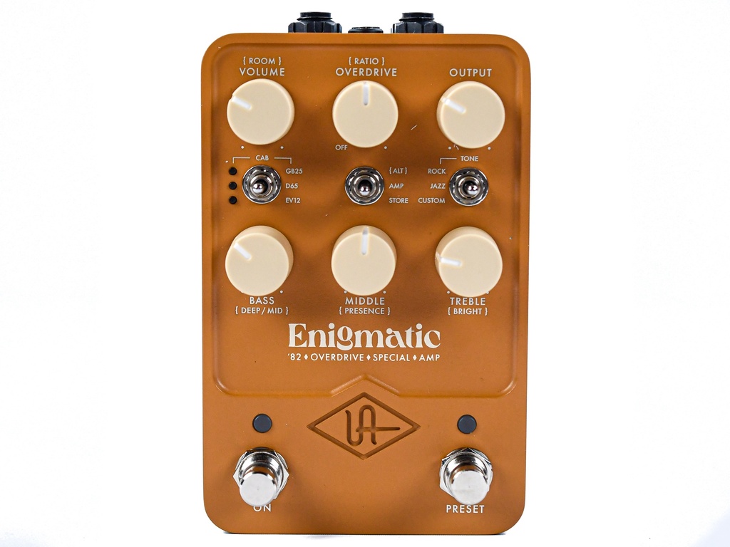 Universal Audio UAFX Enigmatic '82 Overdrive Special Amp