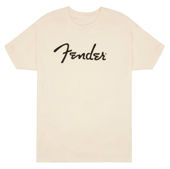 Fender Spaghetti Logo T-Shirt Olympic White