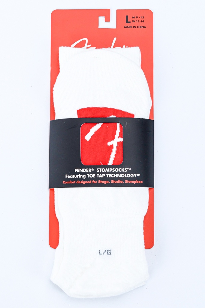 Fender StompSocks White