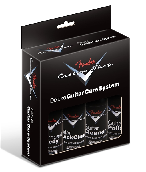 Fender Custom Shop Deluxe Guitar Care Kit 4 Pack