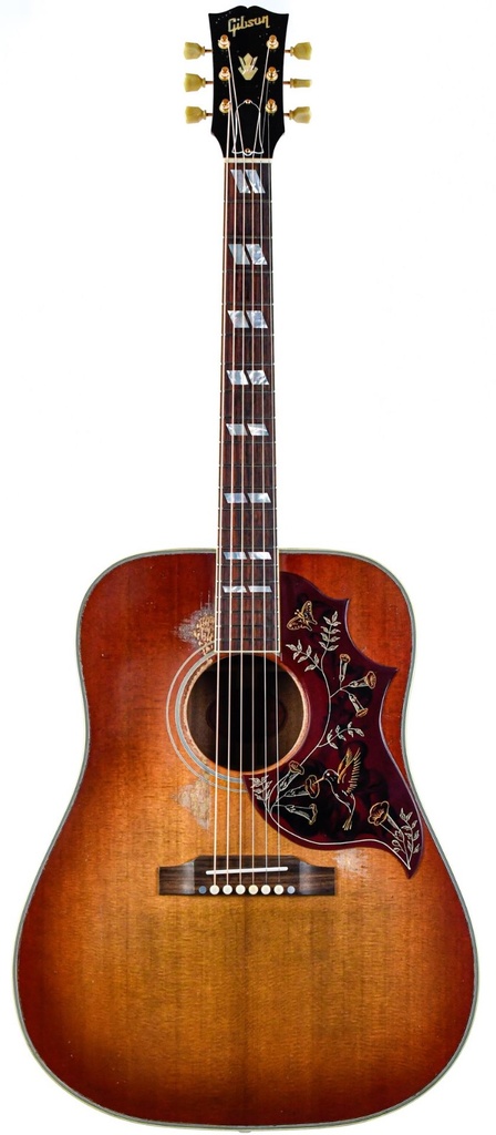 Gibson 1960 Hummingbird Washed Cherry Sunburst Murphy Lab Heavy Aged