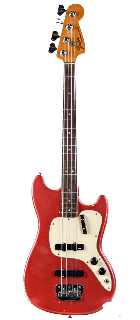 Fender Musicmaster Bass Coral Pink Refin 1972