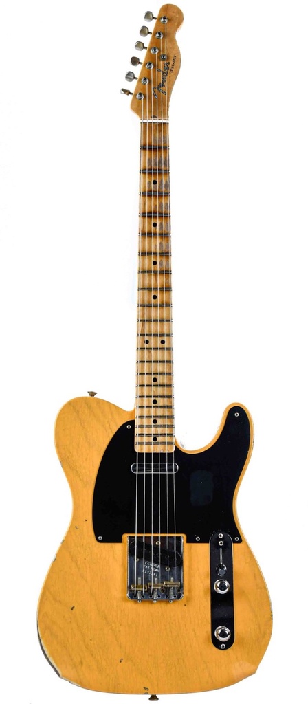 Fender Custom Shop 52 Telecaster Butterscotch Blonde Relic