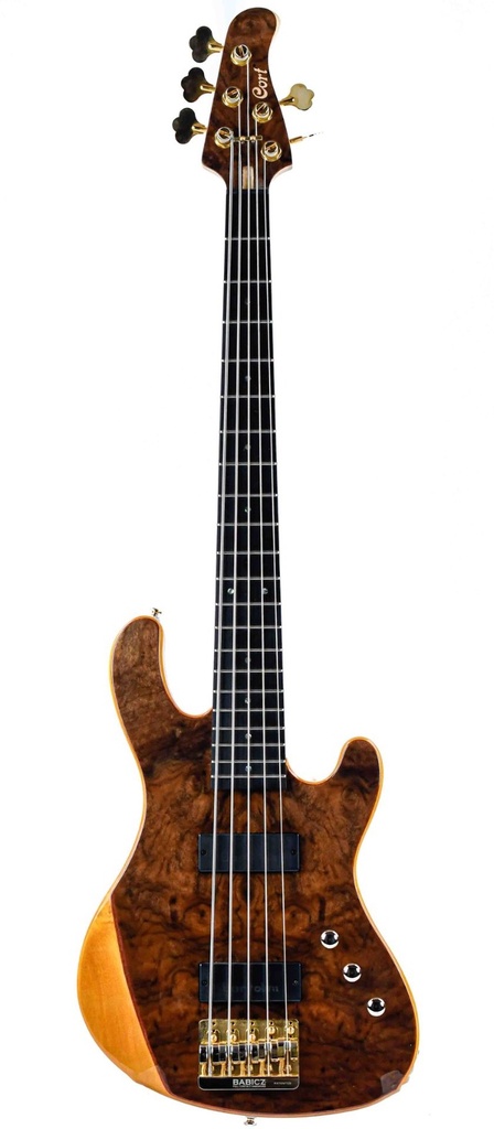 Cort Rithimic V 5-String Bass Jeff Berlin Signature Walnut 2022