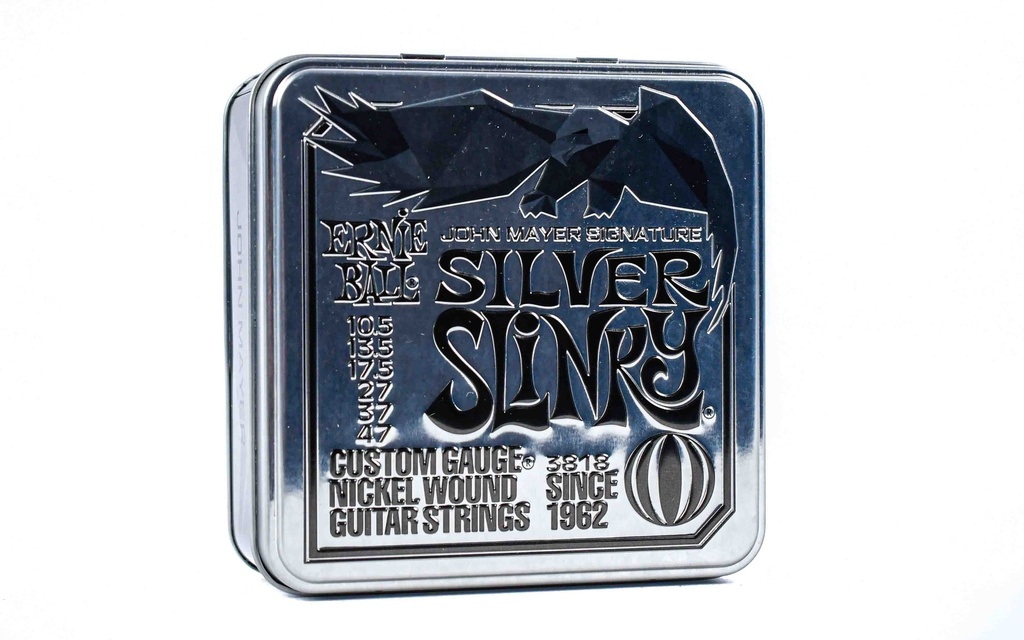 Ernie Ball 3818 John Mayer Silver Slinky 3-Pack