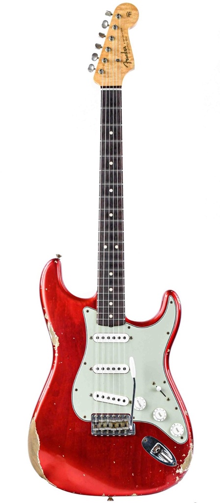 Fender Custom Shop Stratocaster Ron Thorn Masterbuilt Candy Apple Red 2021